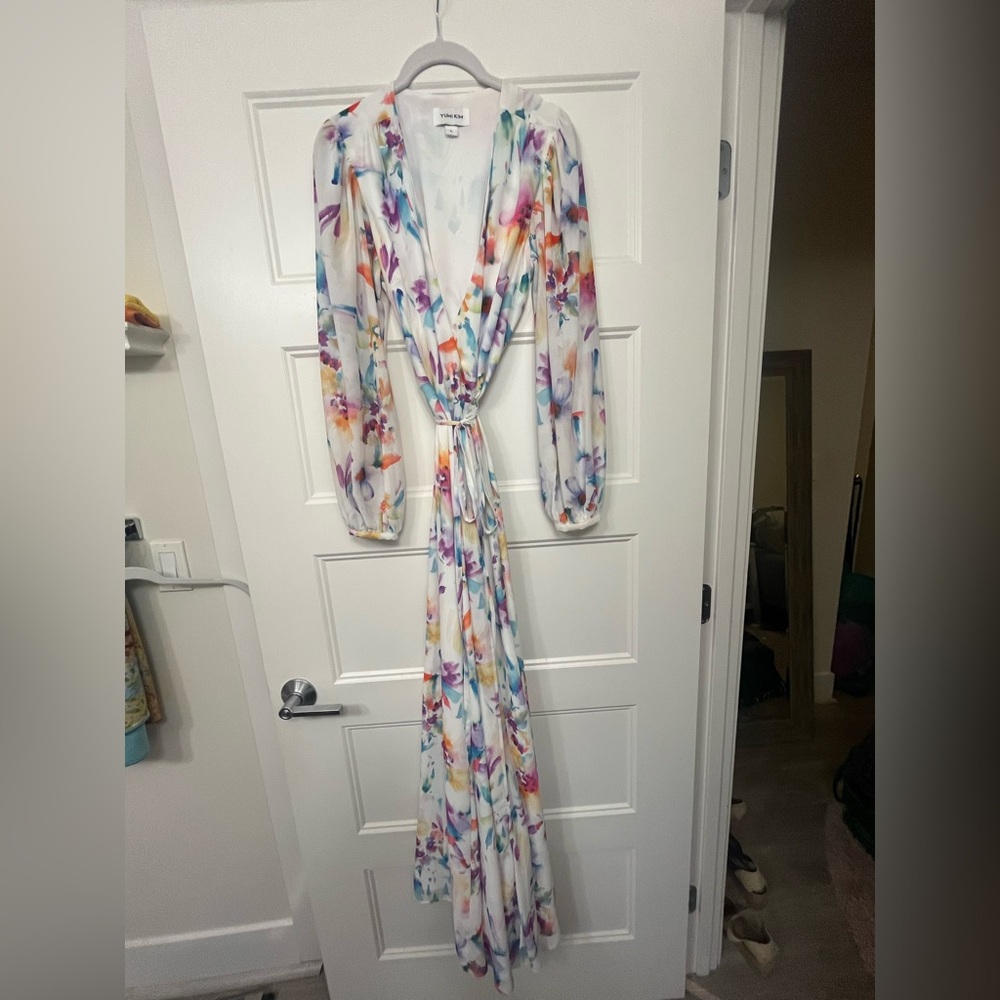 Yumi Kim Multicolor Lover’s Garden Wrap Dress